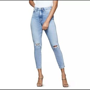 Good American Good Curve Cropped jeans 6